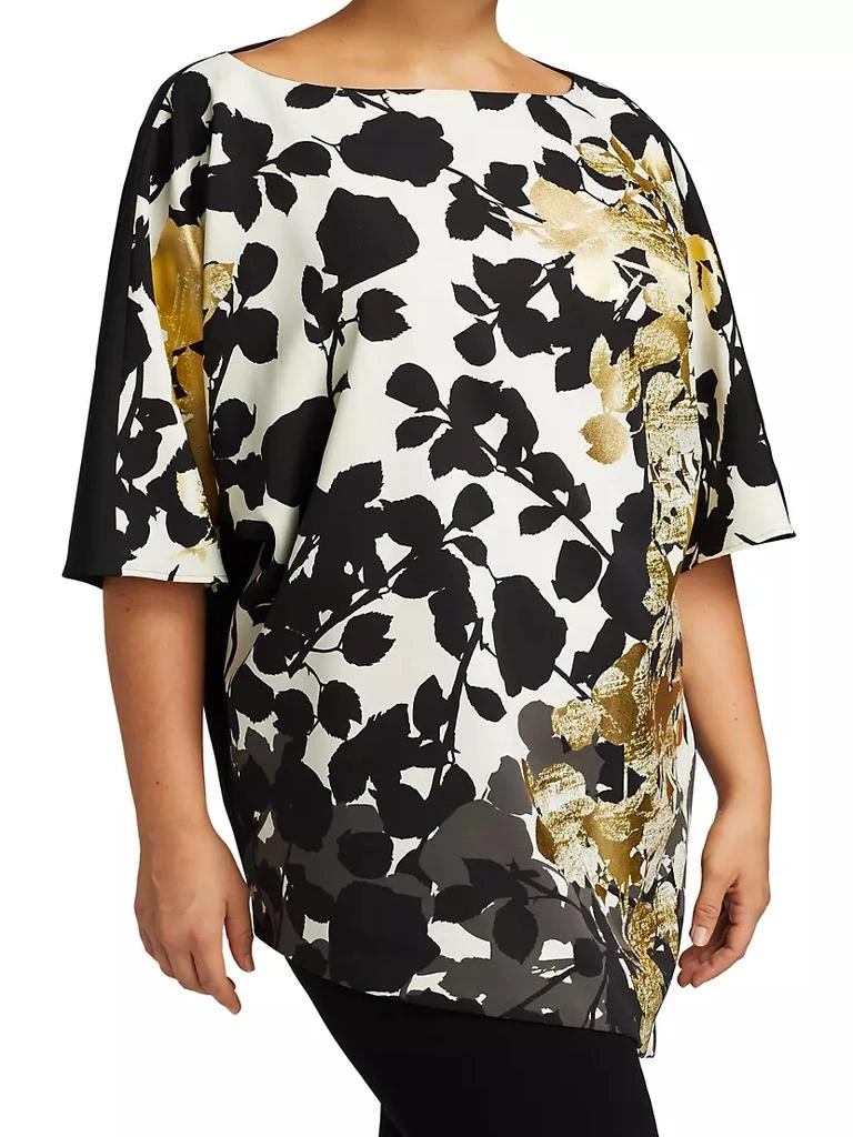 Marina Rinaldi Metallic Asymmetrical Top 4