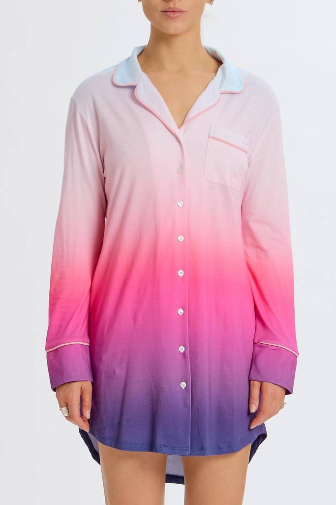 Something Navy Something Navy - Long Sleeve Sleep Dress