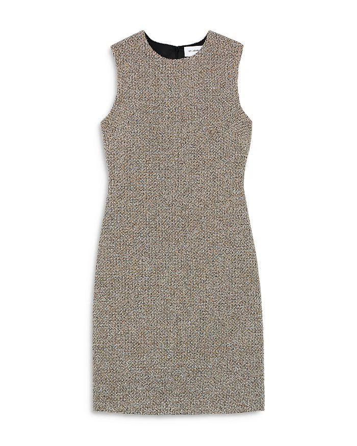 St. John Eyelash Tweed Dress 5