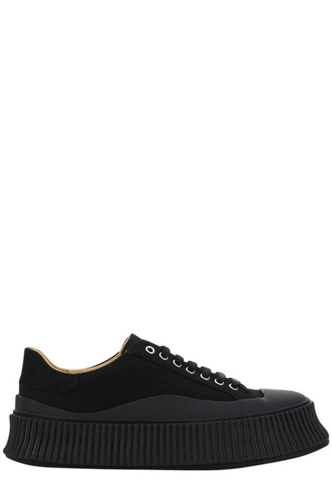 スニーカー JIL SANDER TWO-TONE FABRIC AND SUEDE SNEAKERS Jil Sander Two-tone Fabric And Suede Sneakers | ModeSens