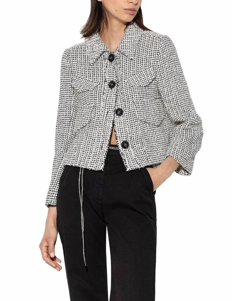 LUISA CERANO Luisa Cerano - Tweed Bouclé Cropped Jacket 1