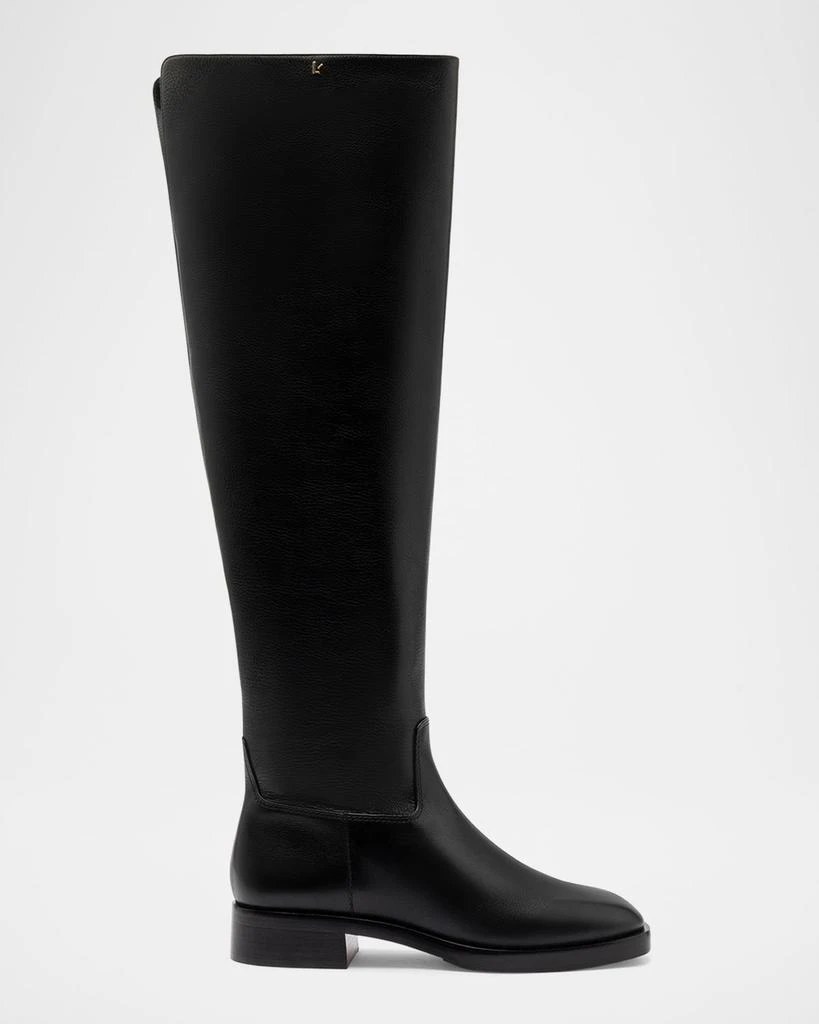 Larroude Anne Leather Knee Boots 1