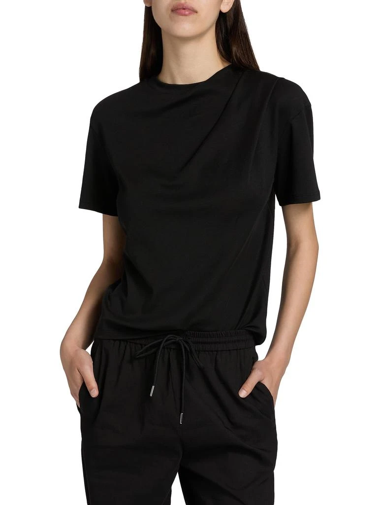 Theory Drape Crewneck T-Shirt 1