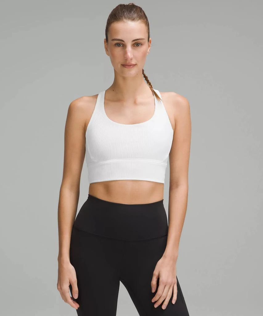 lululemon lululemon Energy Longline Ribbed Bra *Medium Support, B–D Cups 1