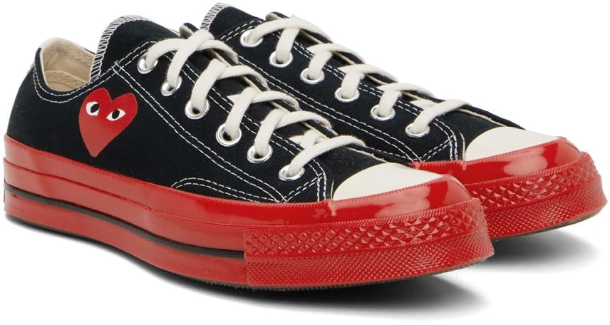 Comme des Garcons Black & Red Converse Edition Chuck 70 Sneakers 4
