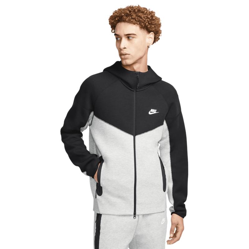 Nike Nike Tech Fleece Full-Zip Hoodie - Men's White/Beige S
