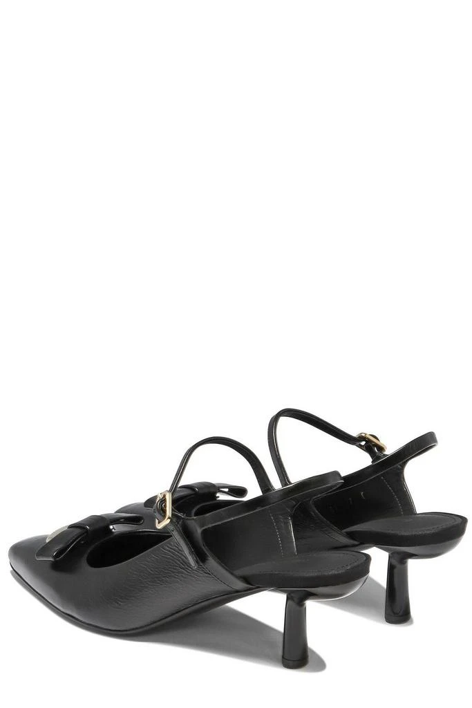 Salvatore Ferragamo Ferragamo Ophelia Slingback Bow-Detailed Pumps 4