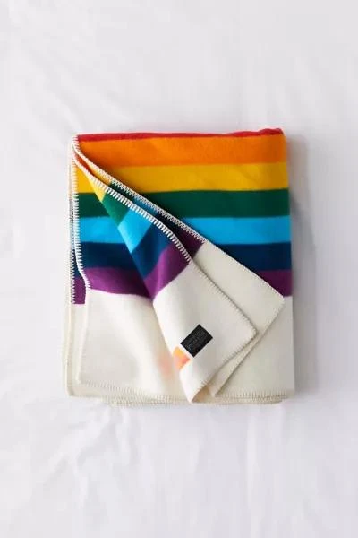 Pendleton Pendleton UO Exclusive Rainbow Wool Bed Blanket 3