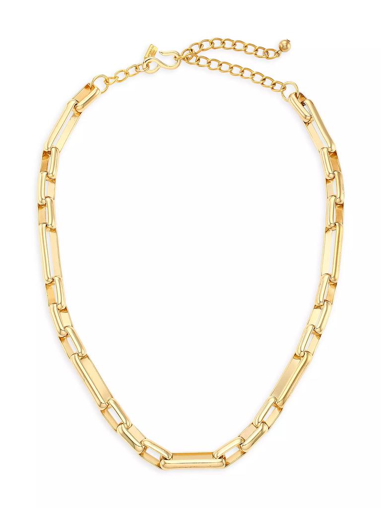 Kenneth Jay Lane 18K Goldplated Chunky Oval-Link Necklace