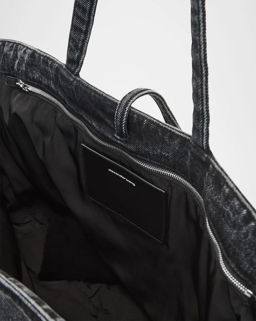 Alexander Wang Punch Denim Tote Bag 2