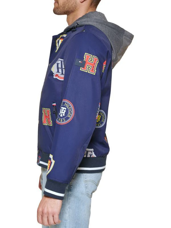 Tommy Hilfiger Jersey Hooded Bomber Jacket 4