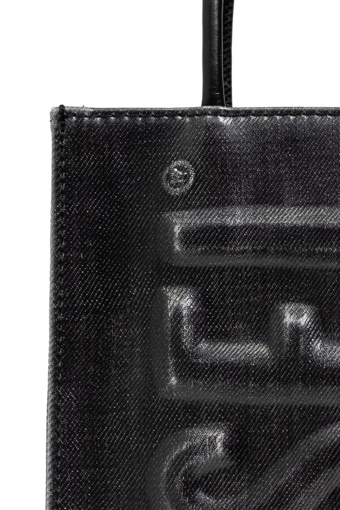Diesel Diesel DSL 3D Logo-Embossed Top Handle Tote Bag 5