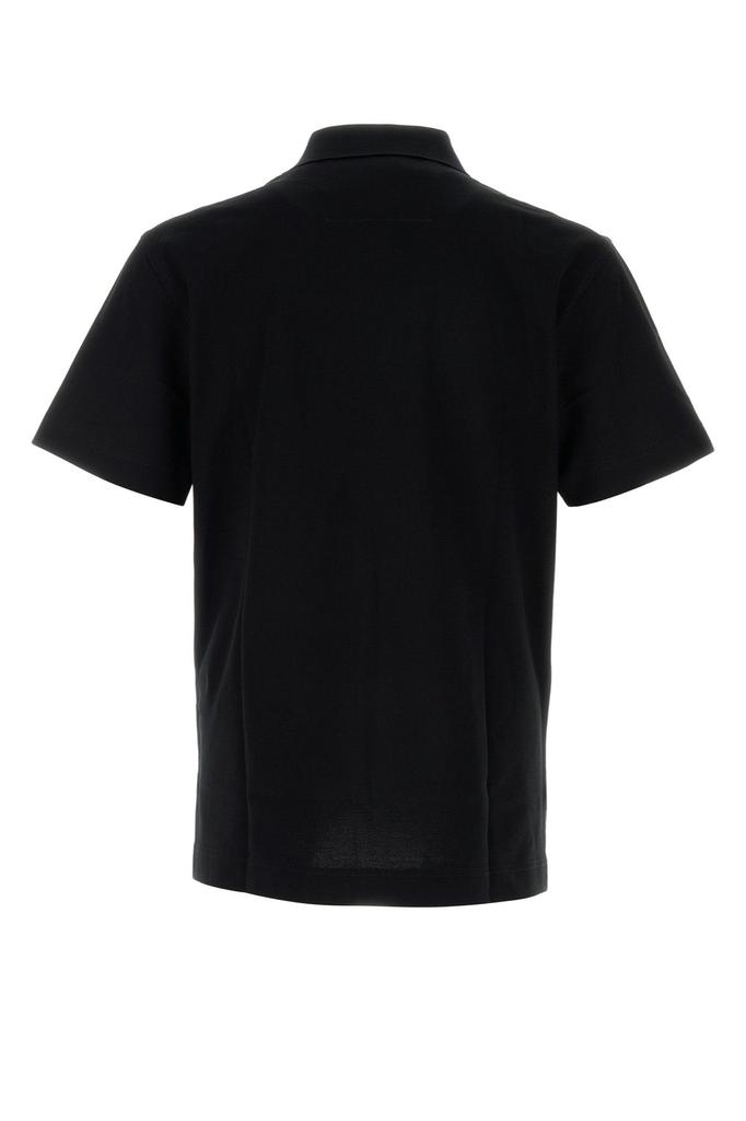 Givenchy Black piquet polo shirt