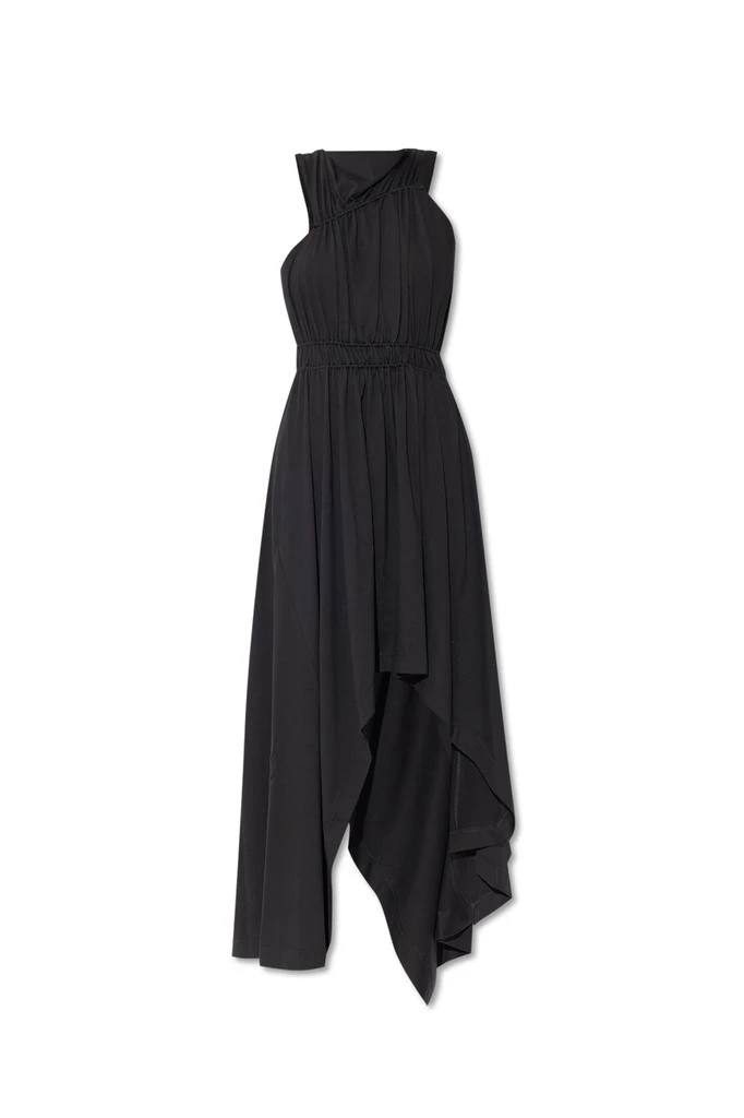 alexander mcqueen asymmetric dress Off-White Asymmetrical Strapless Satin Bridal Gown – Lady Black Tie main image 1