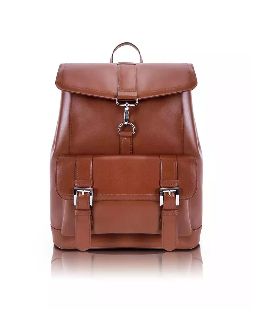 McKlein Hagen Leather Laptop Backpack 6
