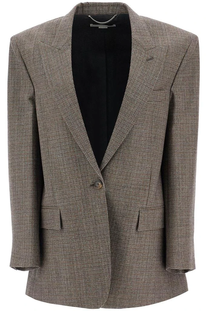 Stella McCartney houndstooth single-breasted bl 1