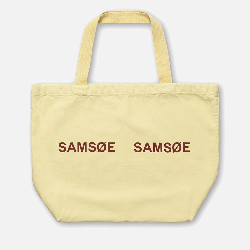 SAMSØE SAMSØE Samsøe Samsøe Frinka Cotton-Canvas Shopper Bag
