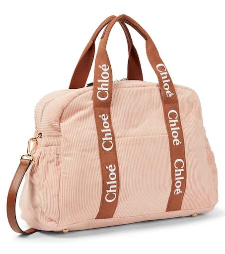 Chloé Baby corduroy changing bag and pad set 3
