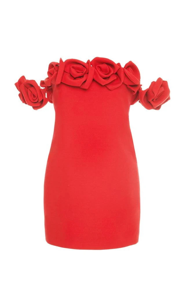 strapless open back dress 90s One Shoulder Valentino Silk Gown | XS