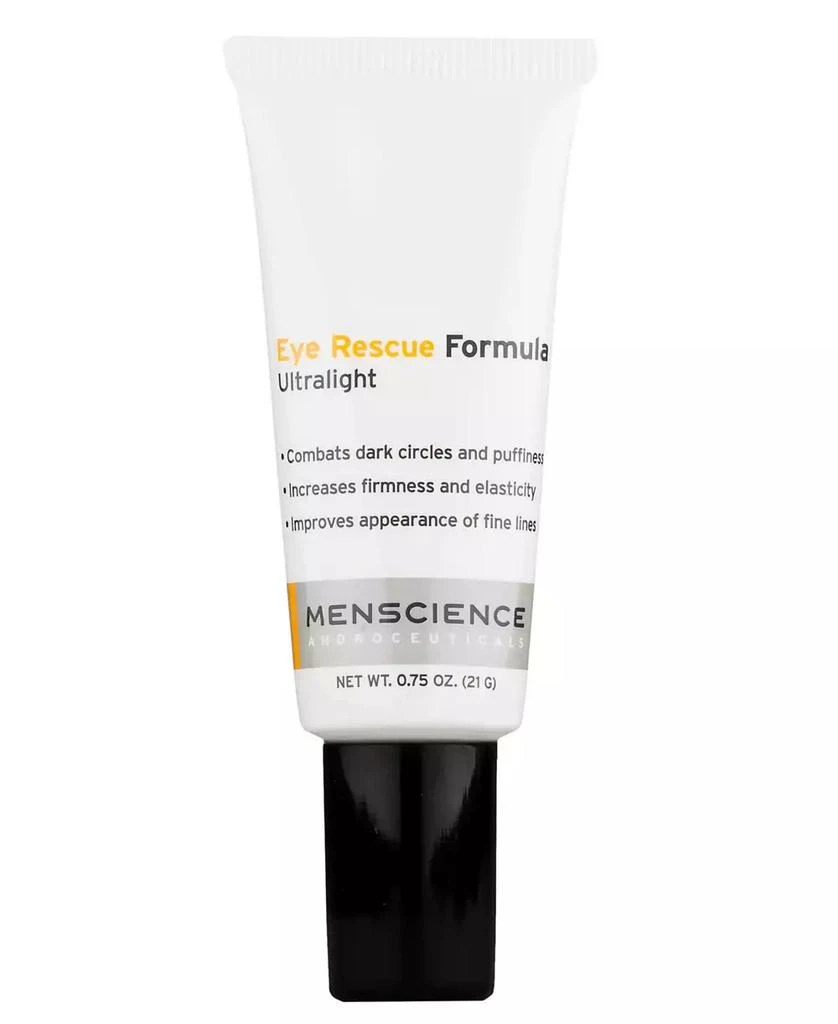 Menscience Eye Rescue Formula Ultralight Eye Cream For Men 0.75 OZ. 1