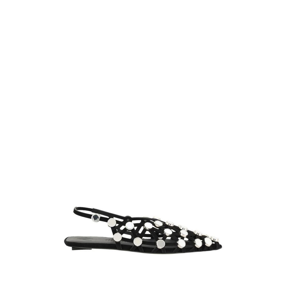The Attico Grid Women's Ballerinas 1