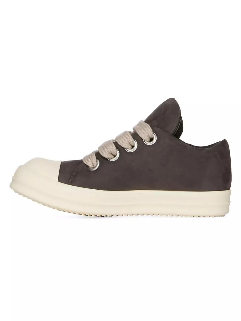 Rick Owens Jumbo Lace Padded Leather Sneakers 2