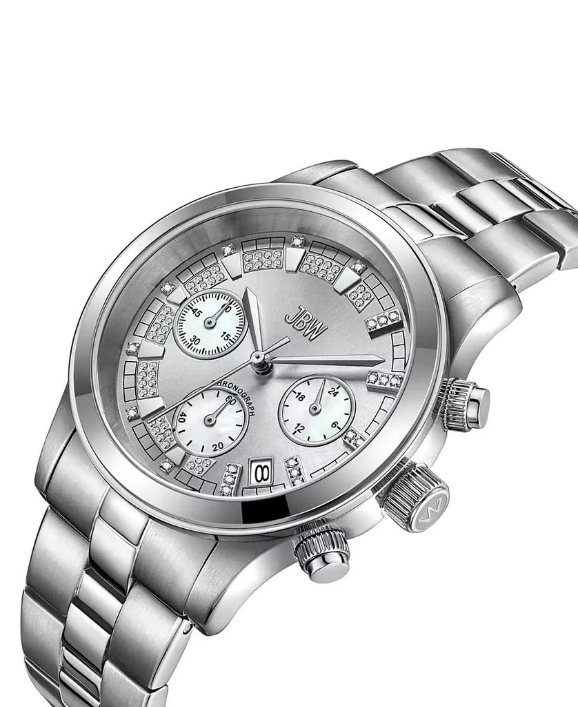 Jbw Women's Muse Diamond (1/5 ct.t.w.) Stainless Steel Watch 3