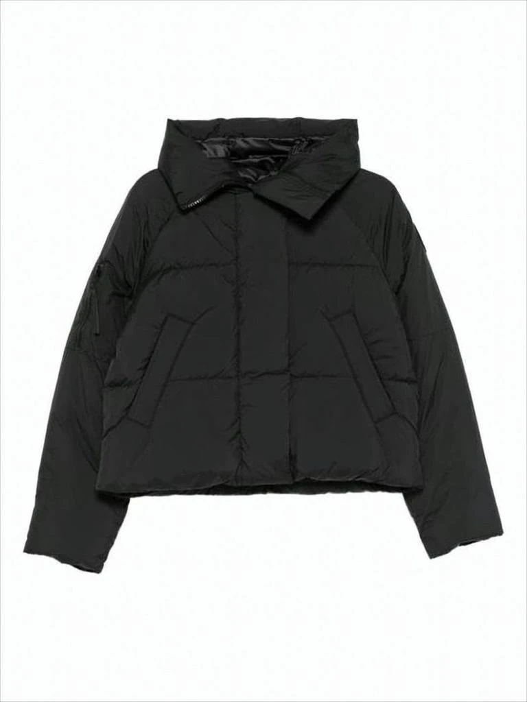 Canada Goose Cropped Puffer Jacket with High Collar