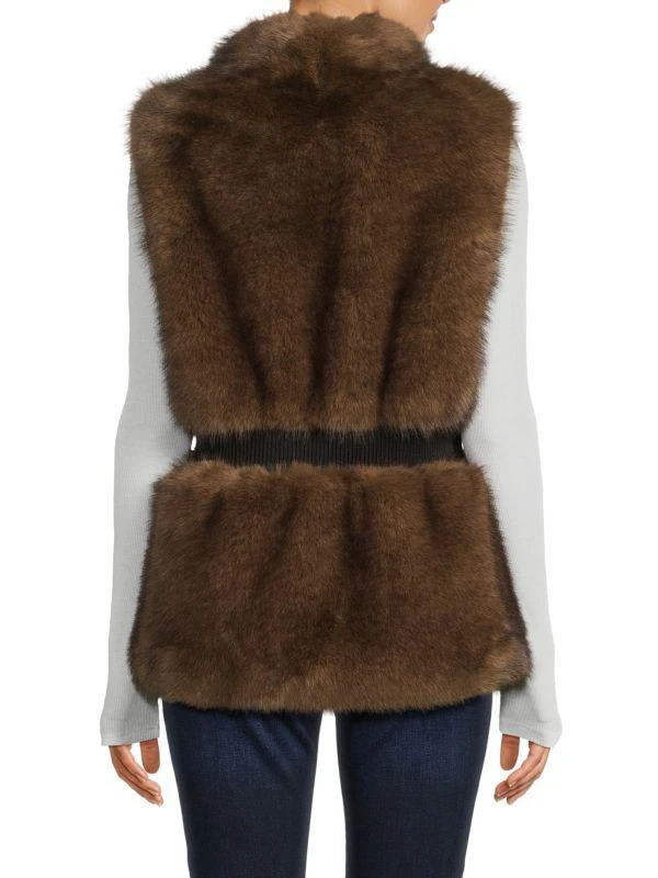 BELLE FARE Faux Fur Vest 2