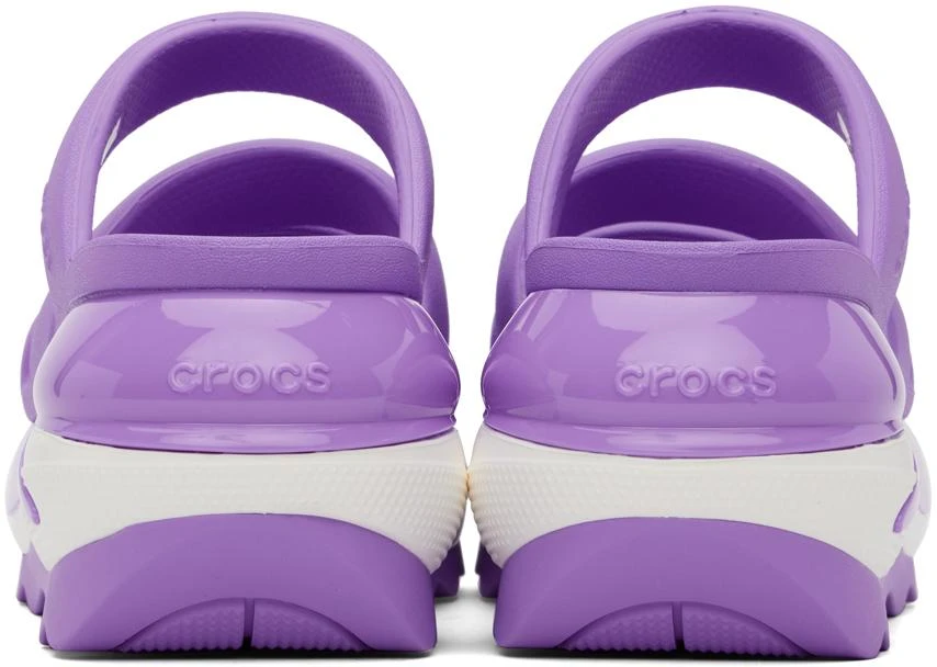 Crocs Purple Mega Crush Triple Strap Sandals 2