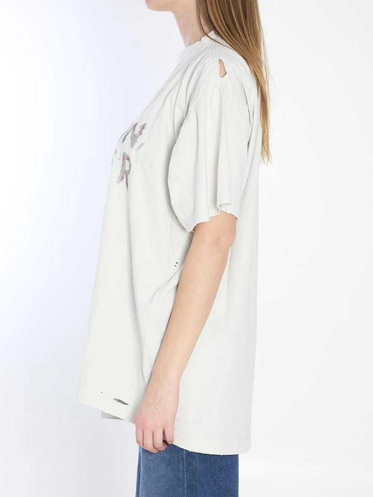 Balenciaga Distressed Cotton Shirt 3
