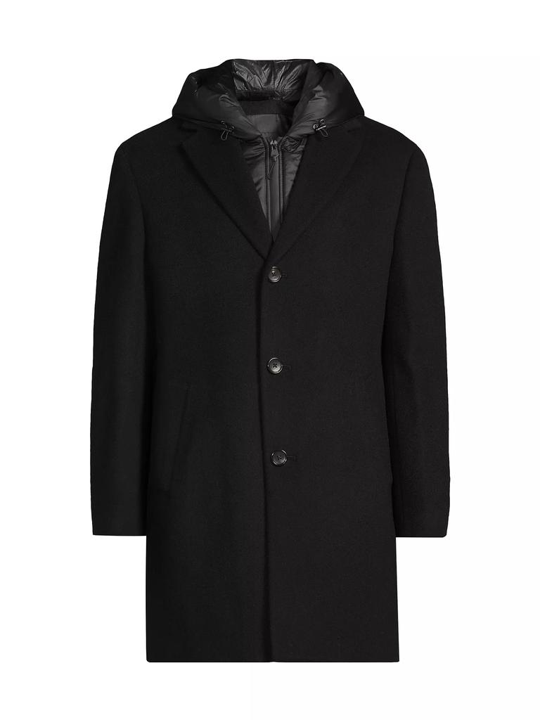 Cardinal of Canada Trenton Wool-Cashmere Puffer Hood Coat