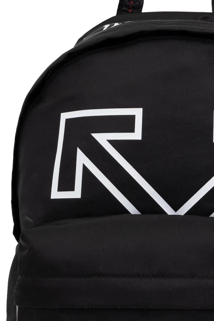 Off-White Backpack with Logo 6