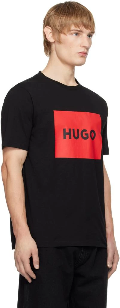 Hugo Boss Black Cotton Jersey Regular-Fit T-shirt 2