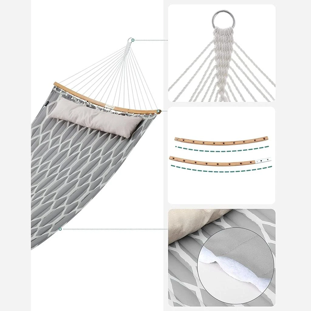 BreeBe Large Hammock for 2 People 2