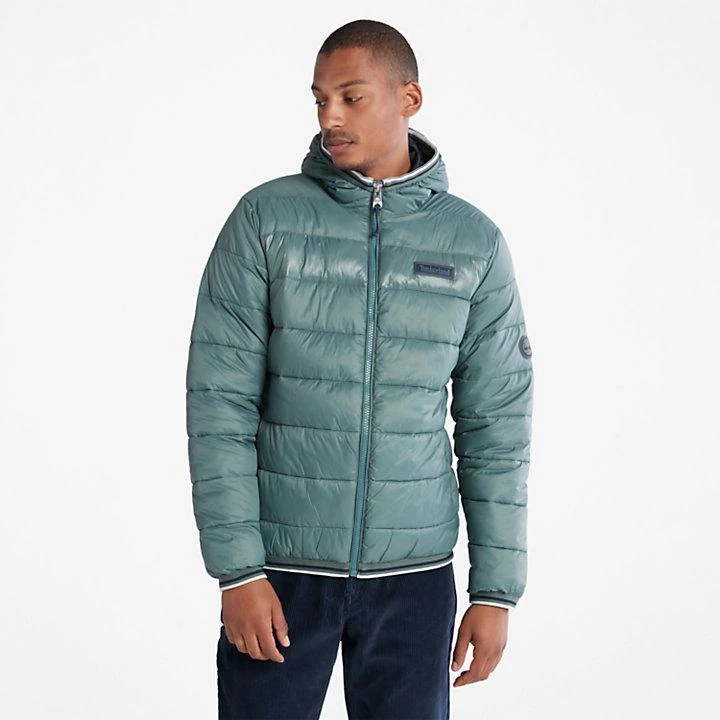 Timberland Garfield Midweight Hooded Puffer Jacket for Men in Green 1