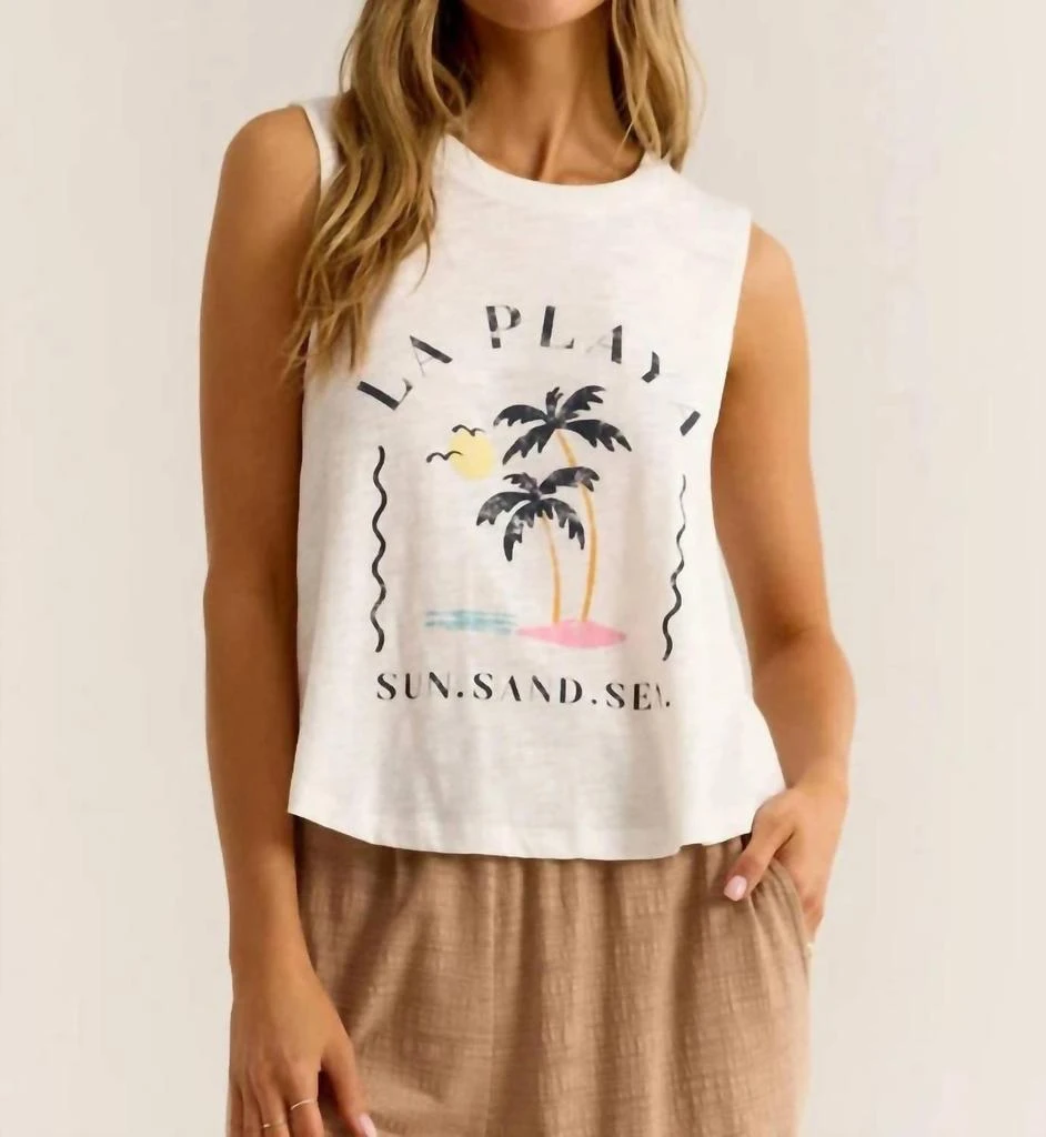 Z Supply Z Supply - Kayla La Playa Tank Top 1