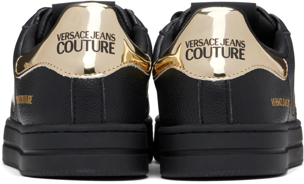 Versace Jeans Couture Black V-Emblem Court 88 Sneakers 2