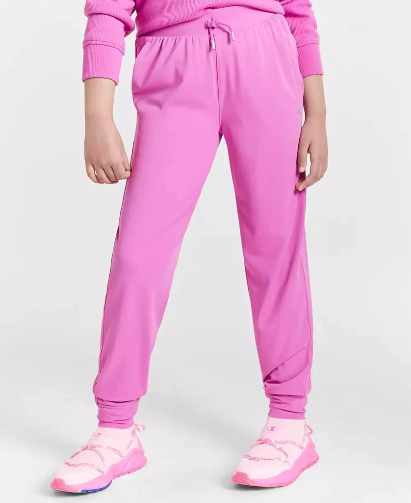 CHAMPION Big Girls Logo Classic Stretch Joggers 1