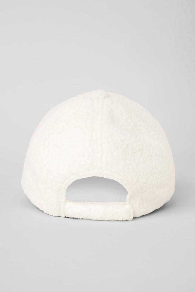 Alo Micro Sherpa Off-Duty Cap - Ivory - Hats - Compare Prices from