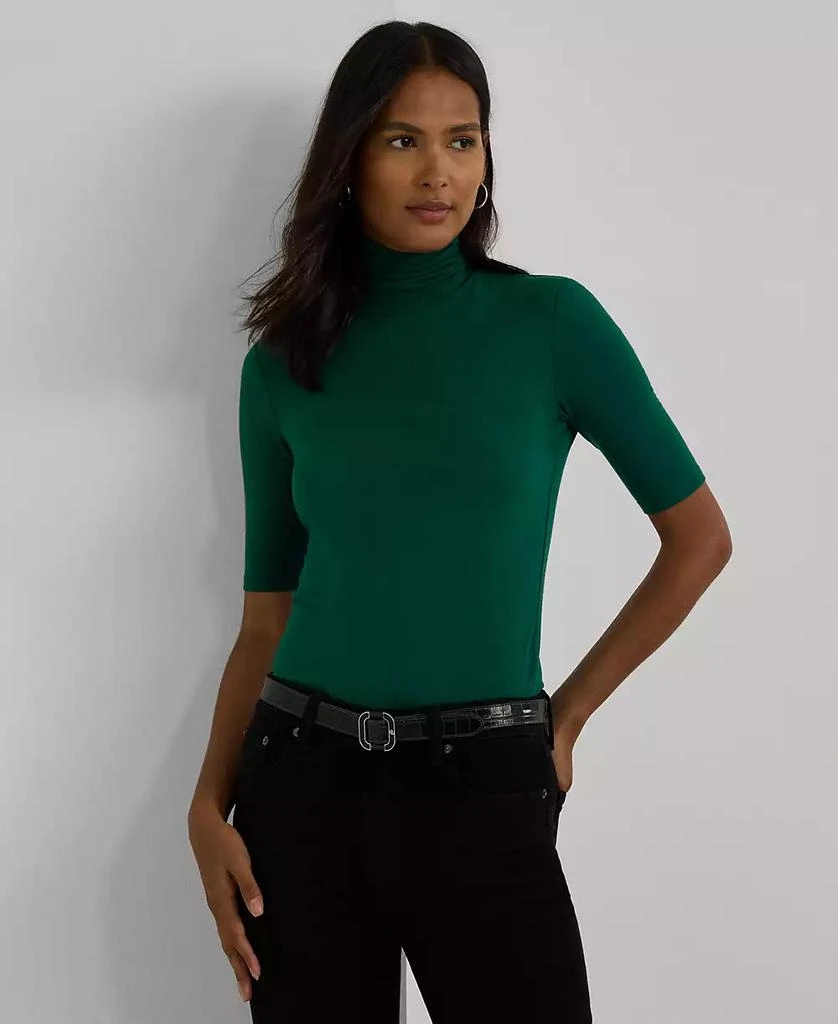 Ralph Lauren Women's Stretch Jersey Turtleneck 1
