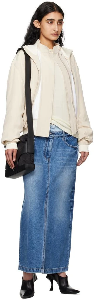 Helmut Lang Off-White Shrug Sweater 4