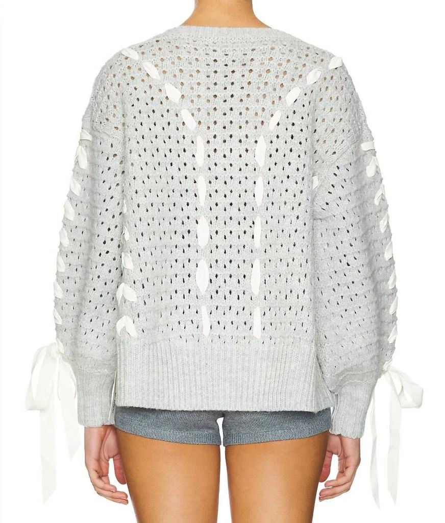 For Love & Lemons For Love & Lemons - liberty v neck sweater 3