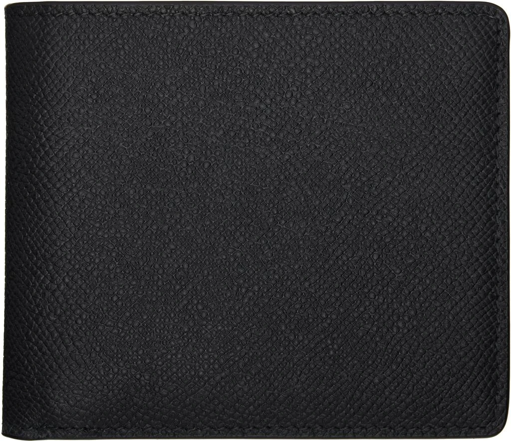 MAISON MARGIELA Black Four Stitches Wallet 1