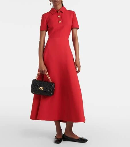 Valentino VLogo Signature patent leather ballet flats 2