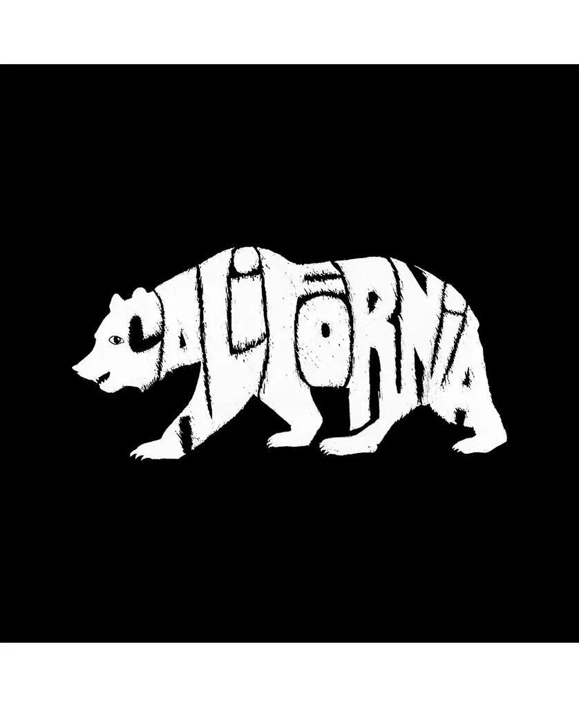 LA Pop Art Men's Word Art T-Shirt - California Bear 2