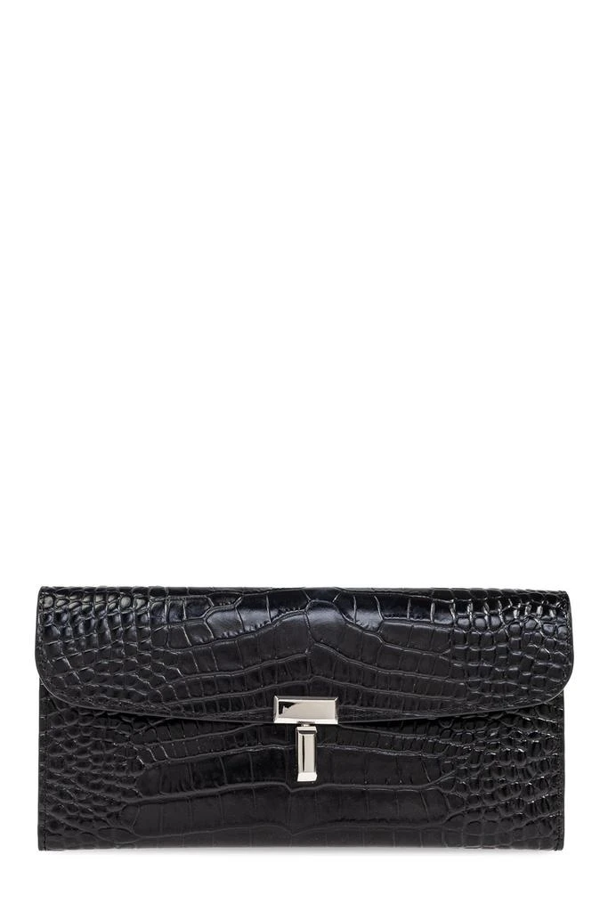Totême Totême T-Lock Embossed Wallet 1