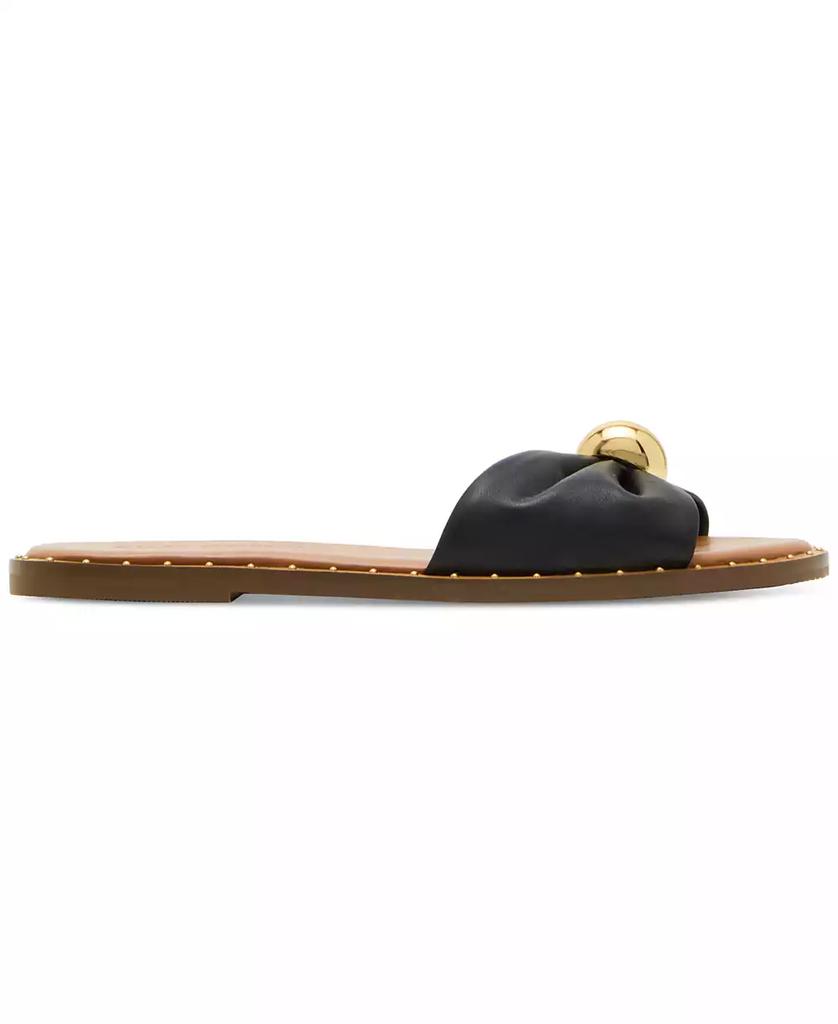 Steve Madden Women's Dipsy Knotted Embellished Slide Sandals