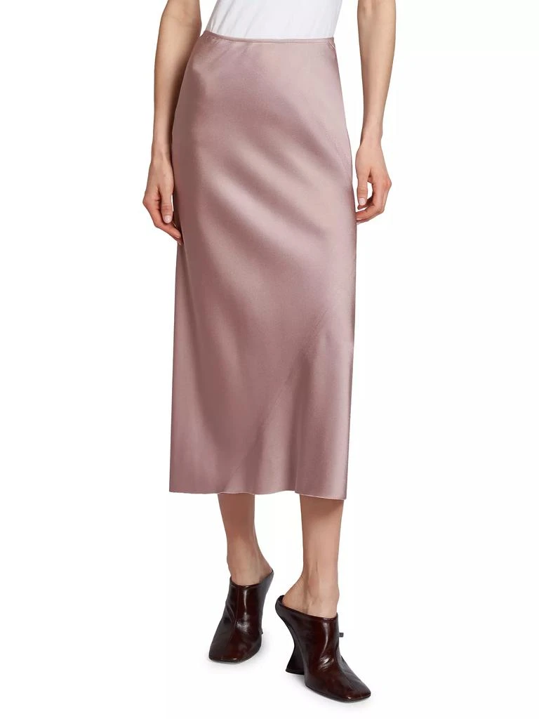 Dries Van Noten Sati Satin Bias-Cut Midi-Skirt 3