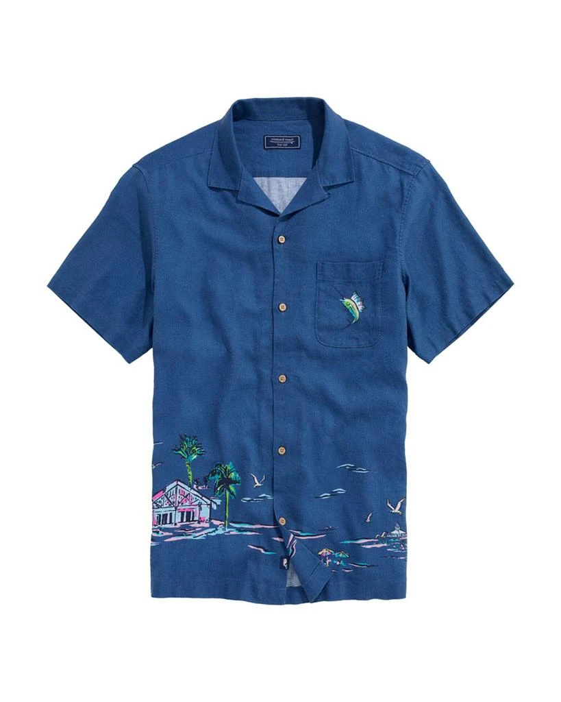 Vineyard Vines Scenic Short Sleeve Camp Shirt 1